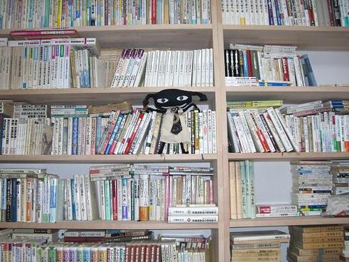 改装すすむ本棚部屋を守るオレ